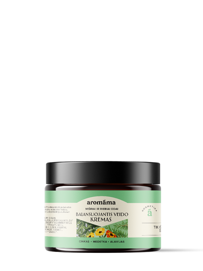 Balansuojantis veido kremas