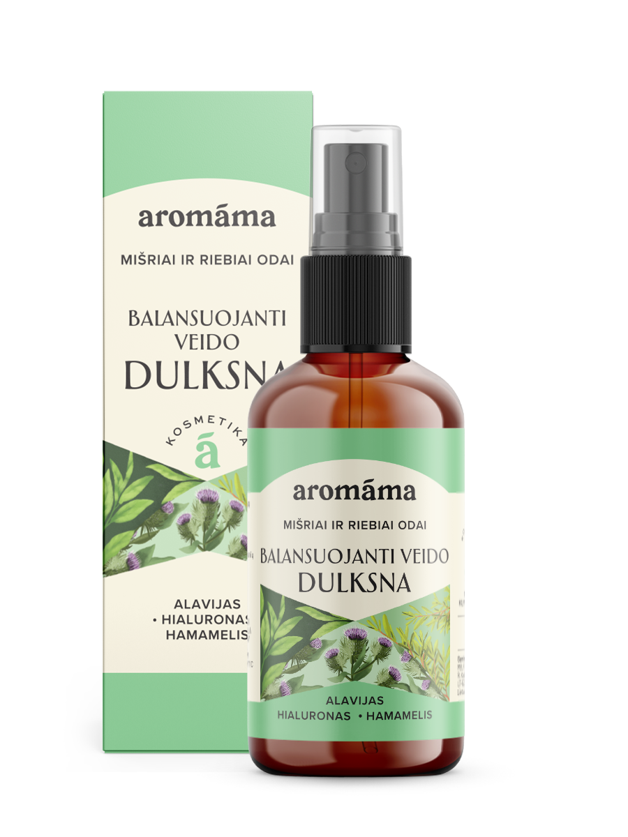 Balansuojanti veido dulksna