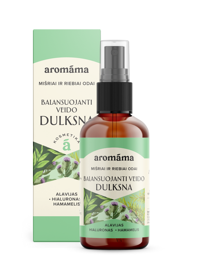 Balansuojanti veido dulksna