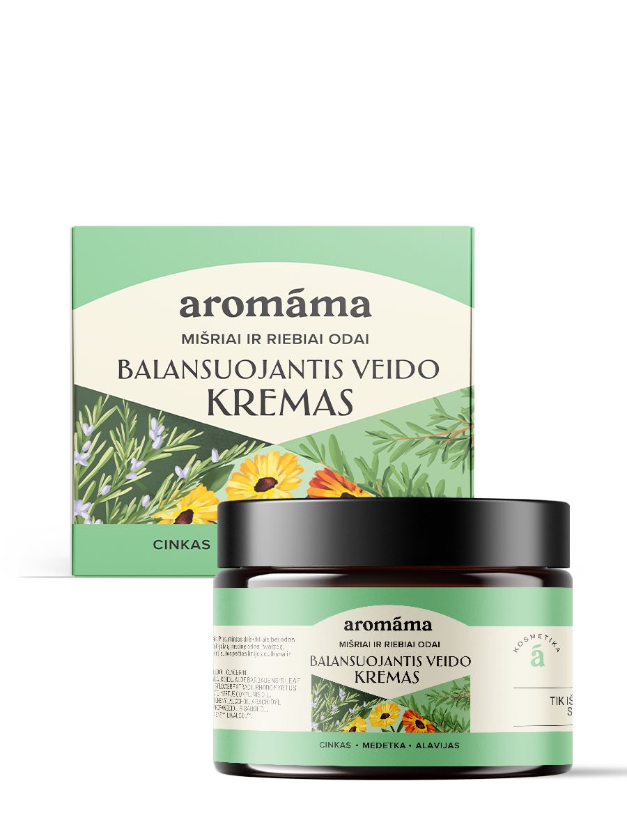 Balansuojantis veido kremas