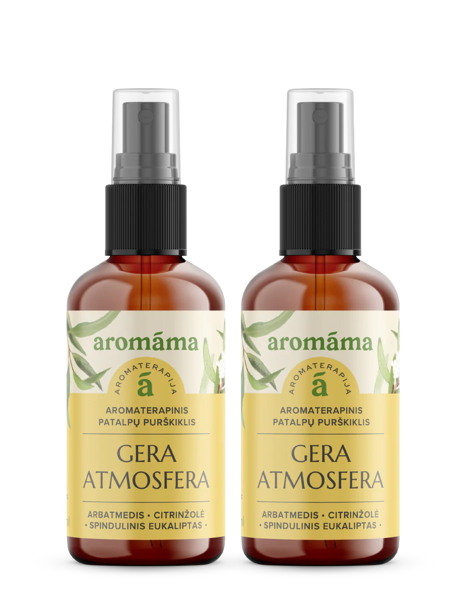 Aromaterapinis patalpų purškiklis „Gera atmosfera“