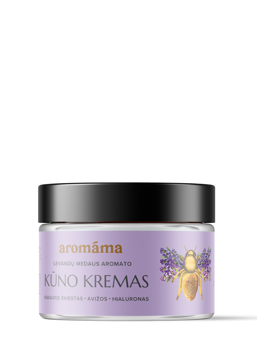 Levandų medaus aromato kūno kremas