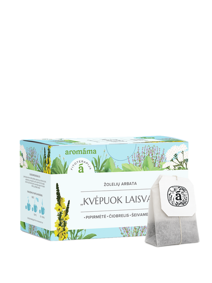 Žolelių arbata „Kvėpuok laisvai!“