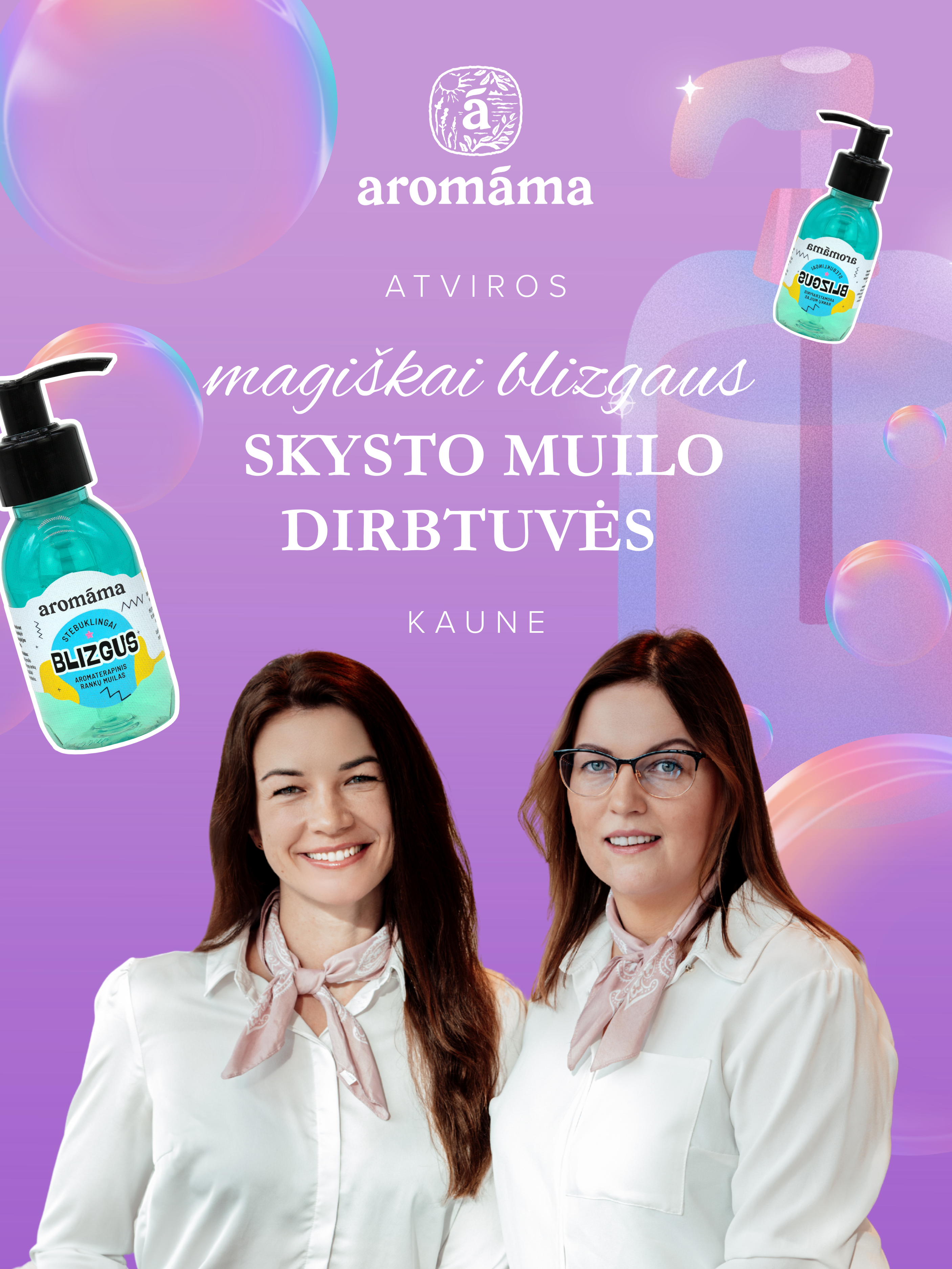 Atvira stebuklingo muilo edukacija+ekskursija: spalio 18d. 12:00