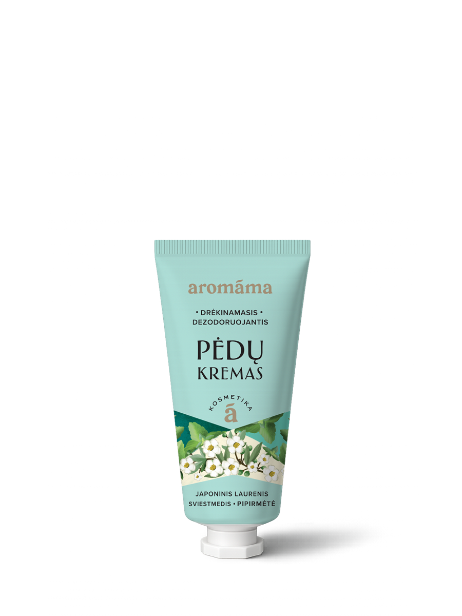 Drėkinamasis pėdų kremas