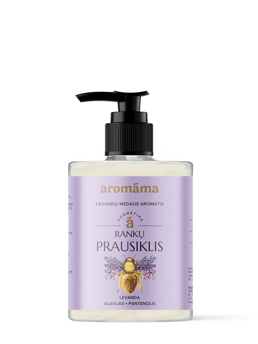 Levandų medaus aromato rankų prausiklis