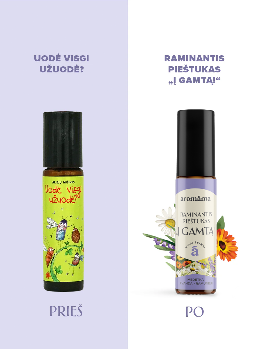 Raminantis pieštukas „Į gamtą!“