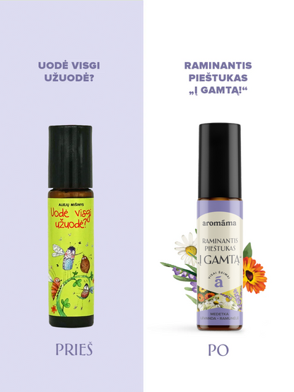 Raminantis pieštukas „Į gamtą!“