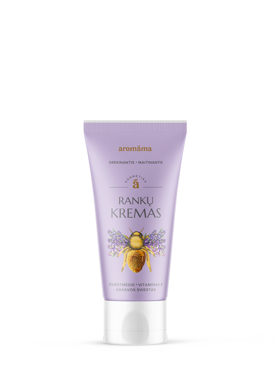 Levandų medaus aromato rankų kremas