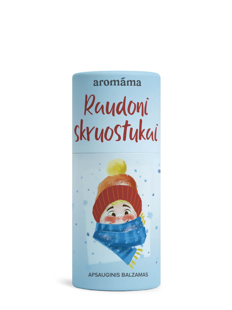 Apsauginis balzamas nuo šalčio „Raudoni skruostukai“
