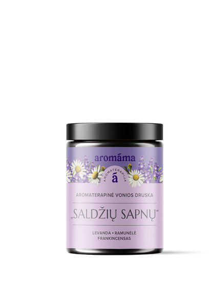 Aromaterapinė vonios druska „Saldžių sapnų”