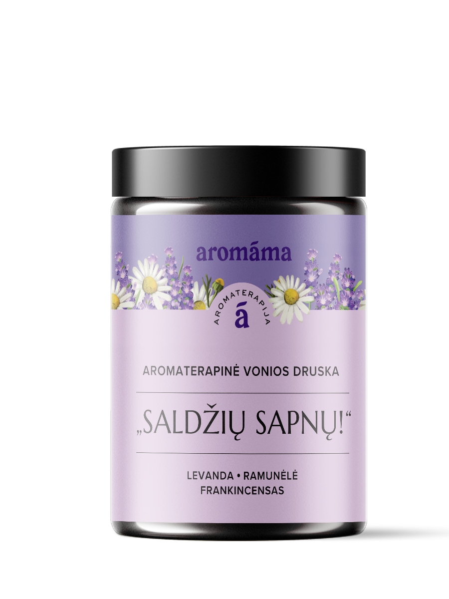 Aromaterapinė vonios druska „Saldžių sapnų”, 1200 g