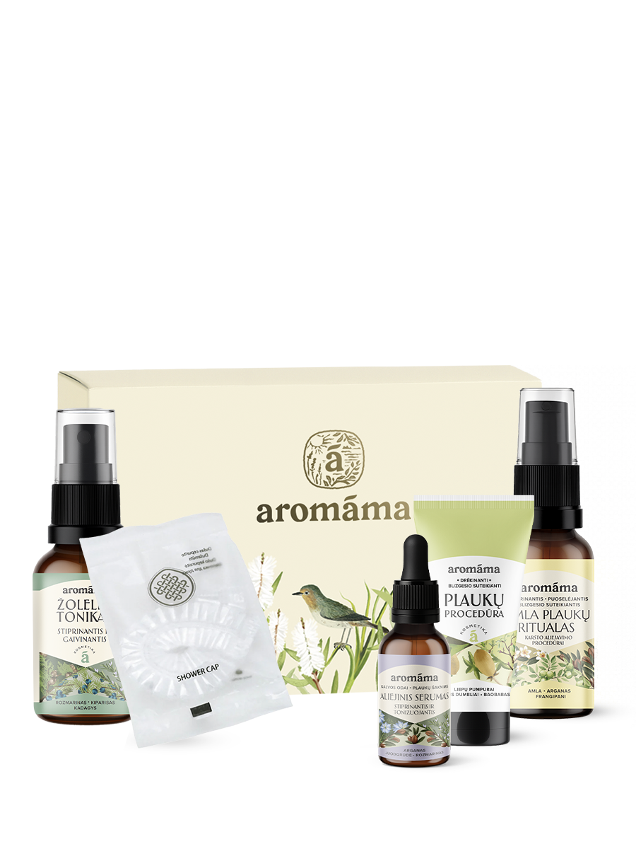 Dovanų rinkinys „Spindintys plaukai“