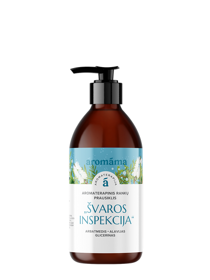 Aromaterapinis rankų prausiklis „Švaros inspekcija“