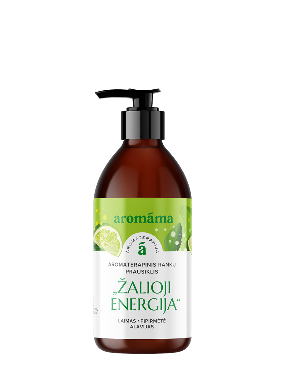 Aromaterapinis rankų prausiklis „Žalioji energija“
